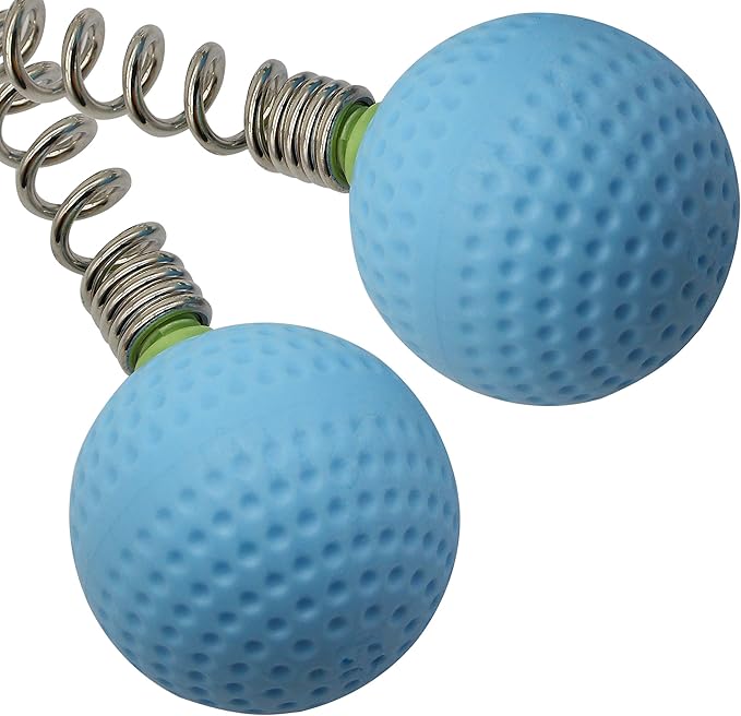 Massager Ball Hammer(2-Pack) Hammer Stick Manual Beat Golf Ball Massager Back Shoulder Massage Full Body Reduce Fatigue Pain(Blue)